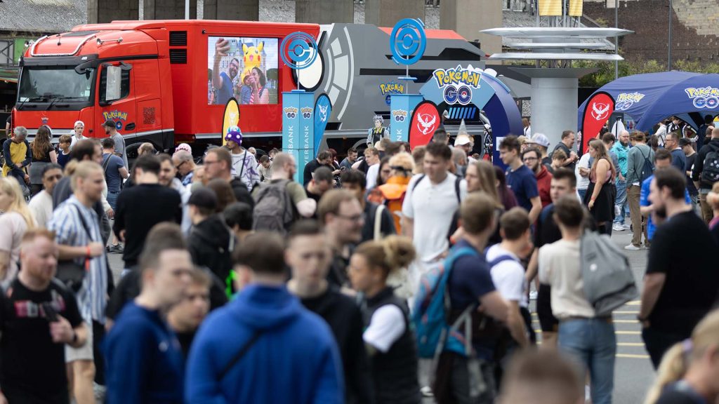The Pokémon GO truck at gamescom | Image source: Pokémon GO