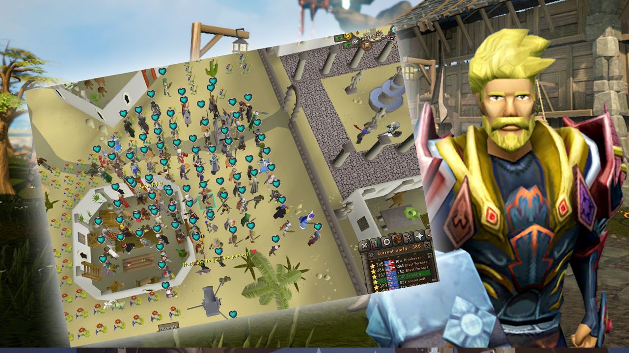 Hunderte Spieler kommen spontan in einem MMO zusammen, mit Herzen und Blumen – Der Grund ist herzergreifend