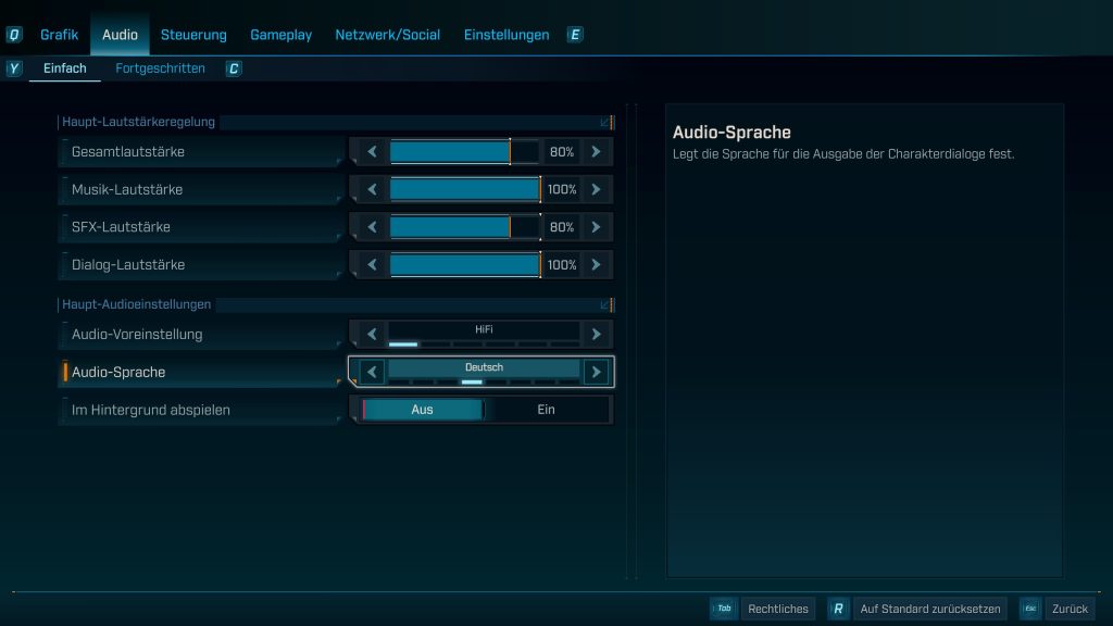 Language settings Borderlands 4