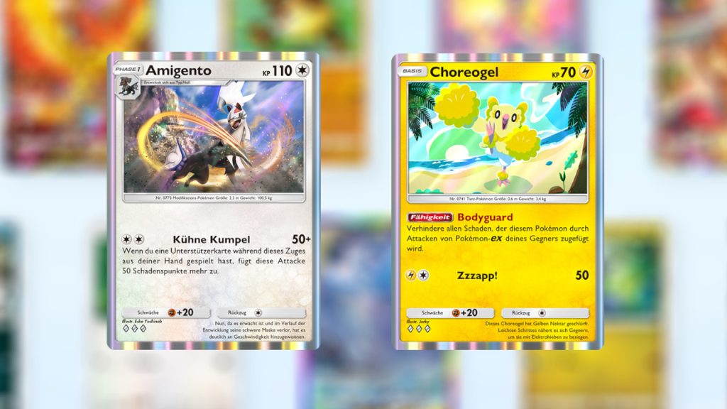 Pokemon TCG Pocket Tier List Amigento und Choreogel