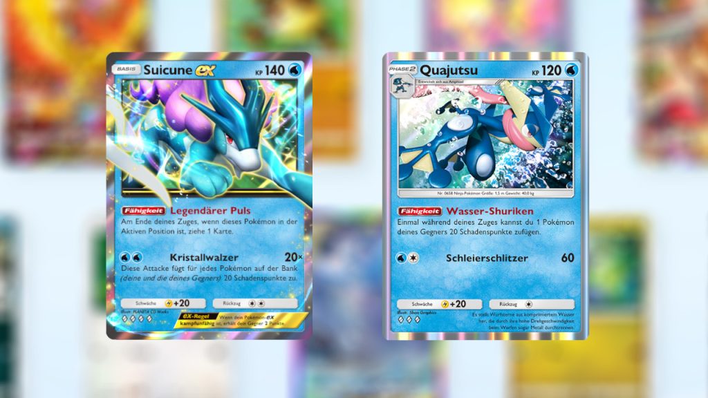 Pokemon TCG Pocket Tier List Suicune-ex und Quajutsu