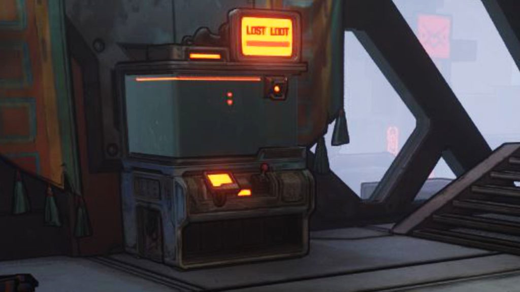 Verlorener Loot Maschine