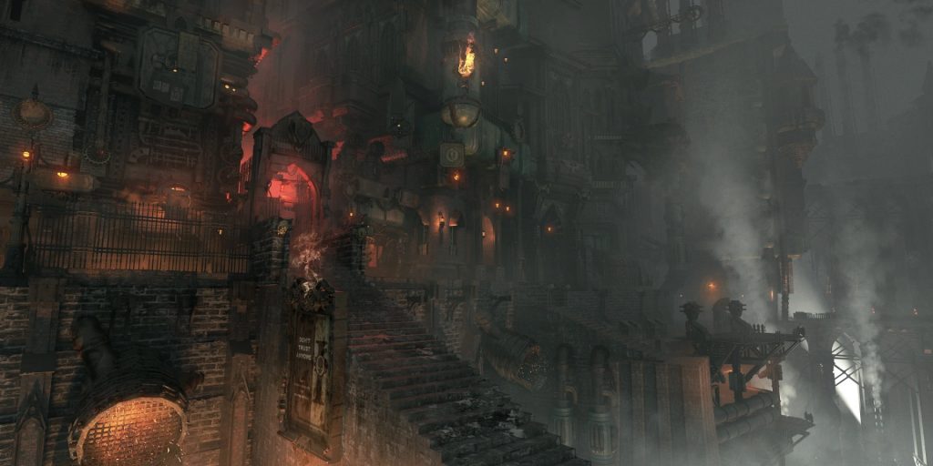 Warhammer 40k Darktide Screenshot City 1