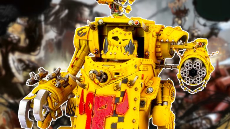 Warhammer 40k Gorkonaut Ork Armee Titel