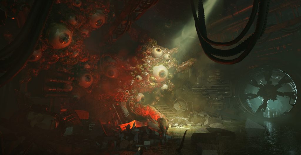 Warhammer 40k darktide screenshot mutation eye
