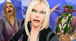 WoW Angry Blood Elf Laughed at titel titel 1280x720