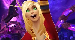 WoW Blood Elf Cheer Voidstorm background titel title 1280x720