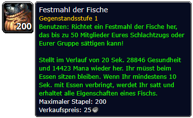 WoW Feast of the Fishes Item trans