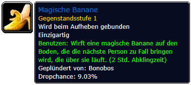 WoW Magic Banana Item trans