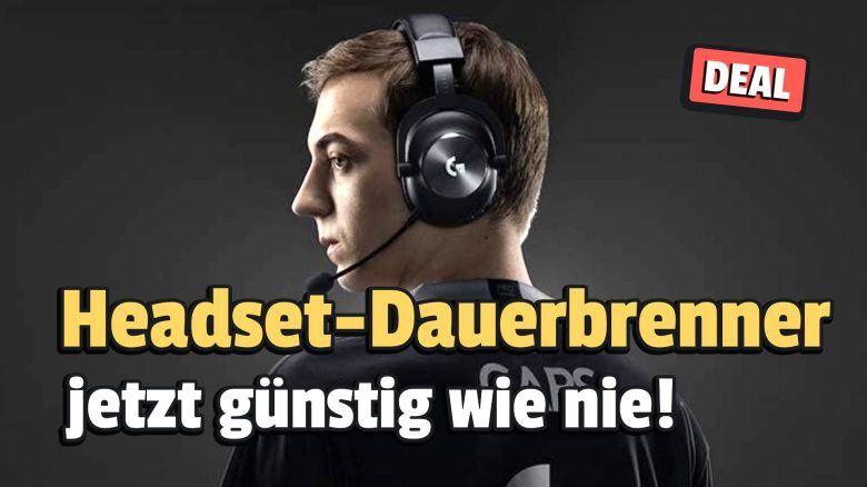 Eines der beliebtesten Gaming-Headsets von Logitech bekommt ihr jetzt günstig wie nie!