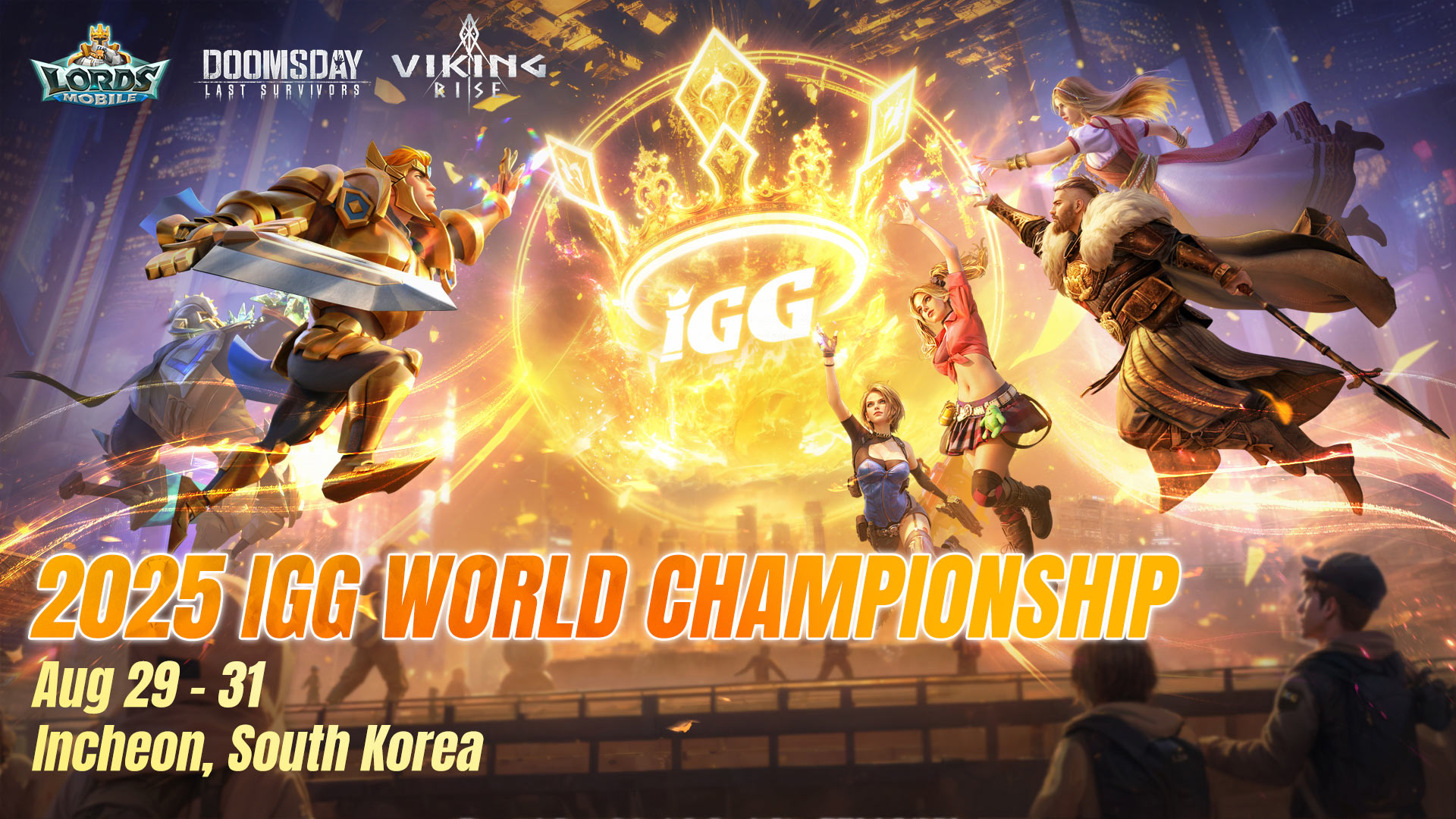Cosplayer, Zombies und Weltklasse-Matches: So feierte die IGG-Community in Südkorea