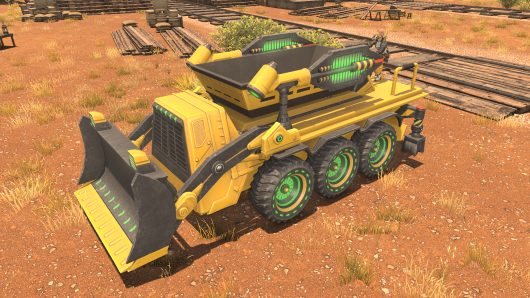 Image shows a loader. The new mount in FFXIV