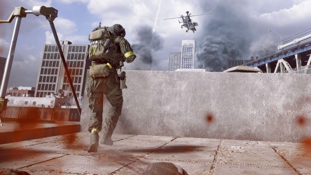 Battlefield 6 Helikopter greift Dach an