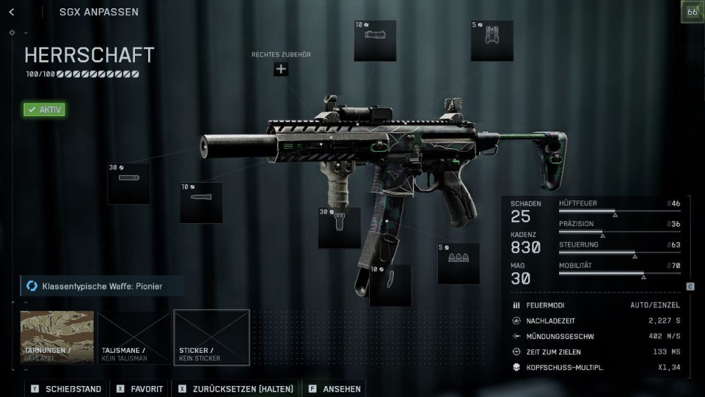 Battlefield 6 mögliches SXG Loadout