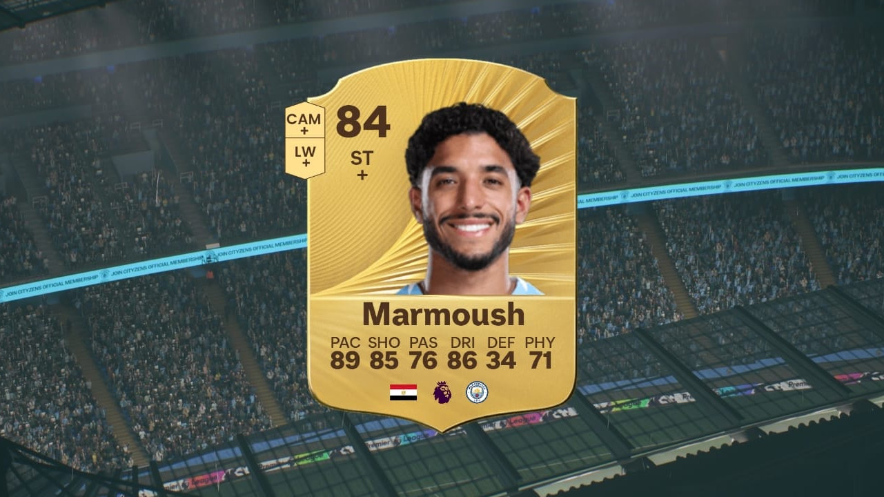 EA FC 26 Marmoush card Ultimate Team Stats