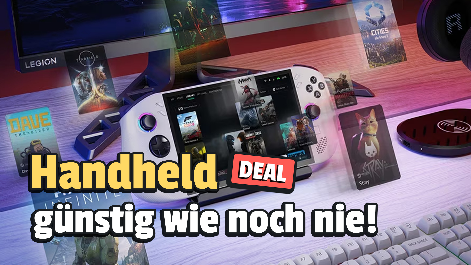 Steam Deck, Nintendo Switch 2 und Co. können einpacken: Dieser bockstarke Gaming-Handheld-Geheimtipp ist jetzt günstig wie noch nie bei Amazon!