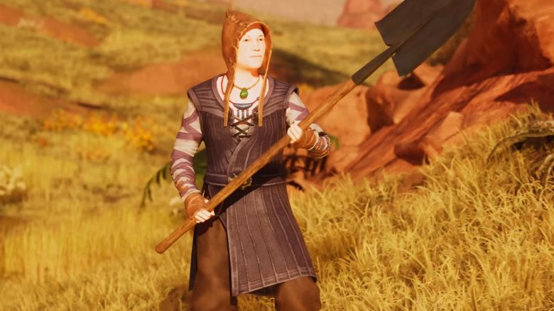 In einem neuen Open-World-Spiel auf Steam seid ihr ein armseliger Krieger, der sich zum legendären Helden hocharbeiten muss - Titelbild zeigt Spielcharakter