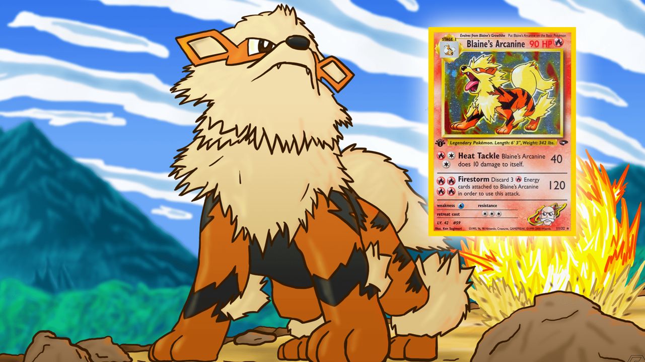 Pokemon teure Arkani Karte