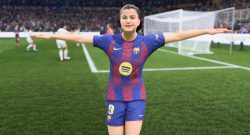 Titel EA FC 26 Günstige Meta Karte Claudia Pina beim Jubeln