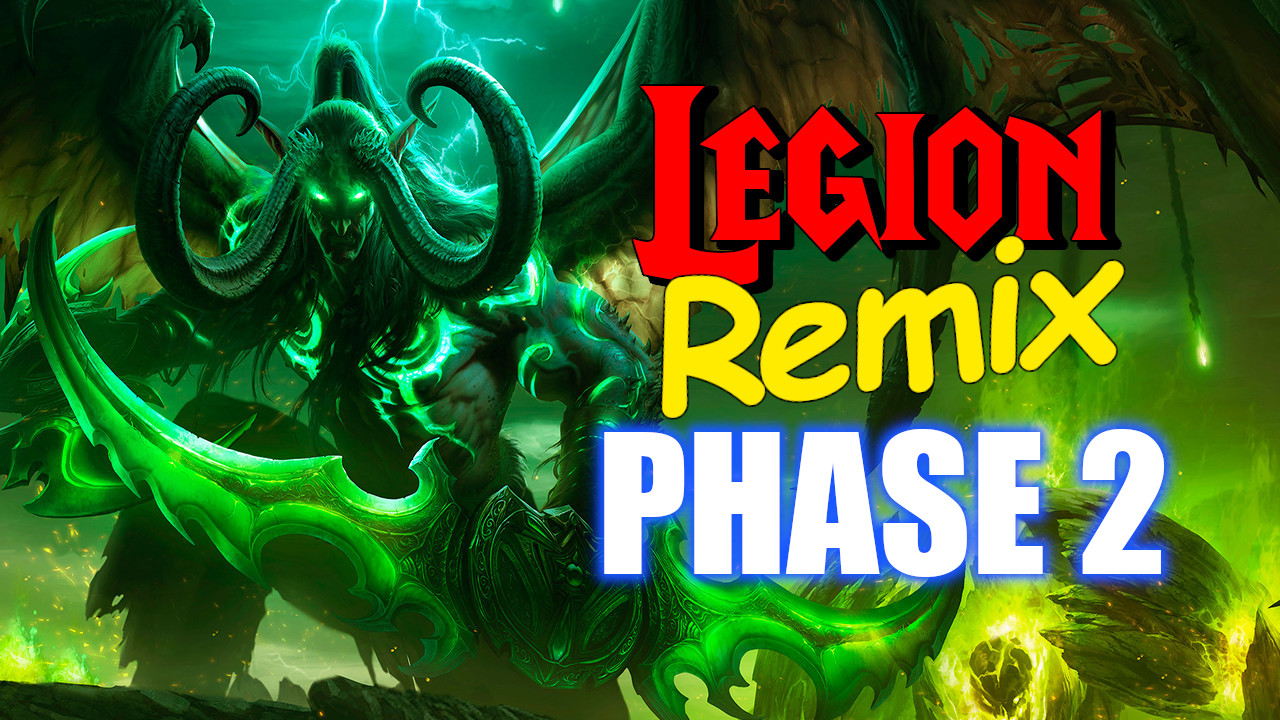 WoW: Legion Remix continues – Starting today, there are new raids, dungeons, and rewards