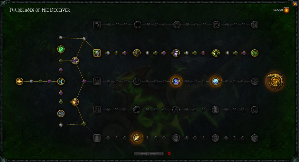 WoW Twinblades Legion Remix Artifact