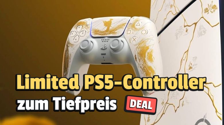 Limitierter PS5-Controller: Schnappt euch den goldenen DualSense zu Ghost of Yotei günstiger, bevor er weg ist