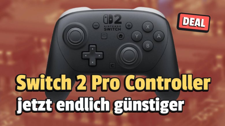 Nintendos Switch 2 Pro Controller war euch bisher zu teuer? Holt ihn jetzt zum Tiefpreis!