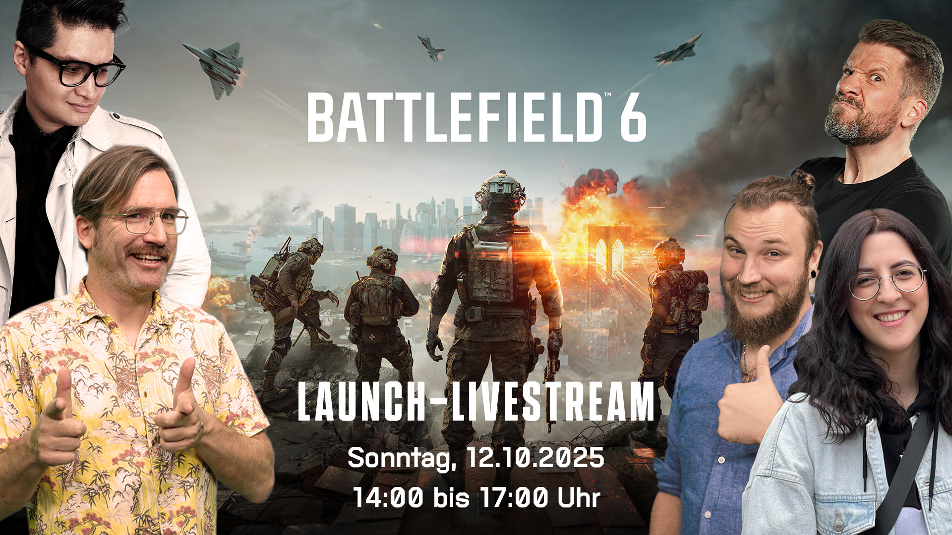 Battlefield 6 LIVE: Actiongeladenes Gameplay und eure Chance auf eine PlayStation 5 Pro