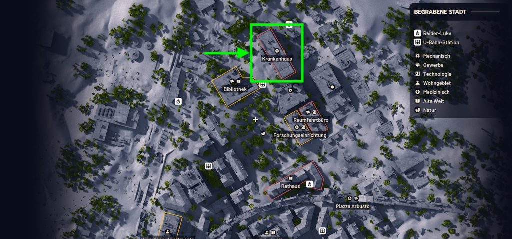 ARC-Raiders-Begrabene-Stadt-Fundort