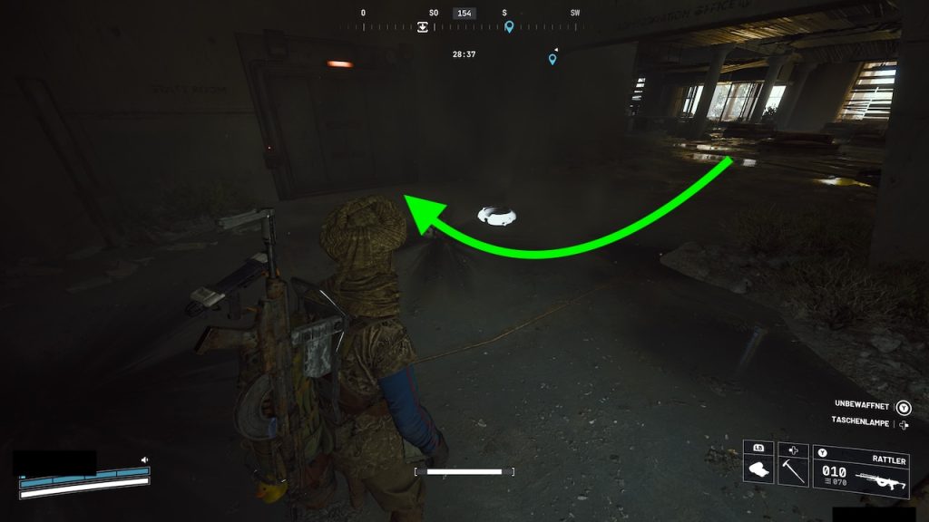 ARC-Raiders-Personalraum Schlüssel-Tür