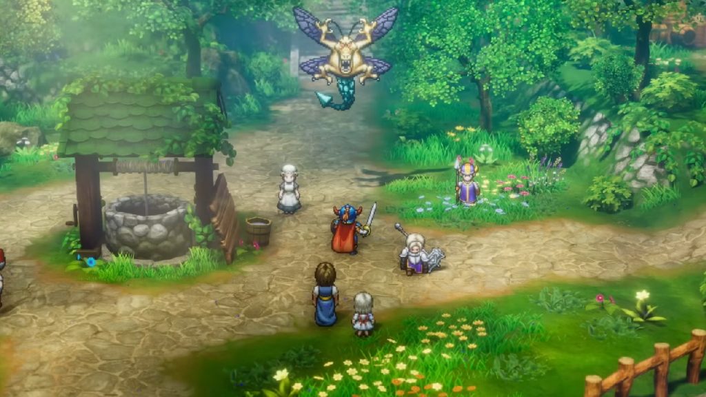 DQ1 and 2 Remake Kampf gegen Drachenlibelle