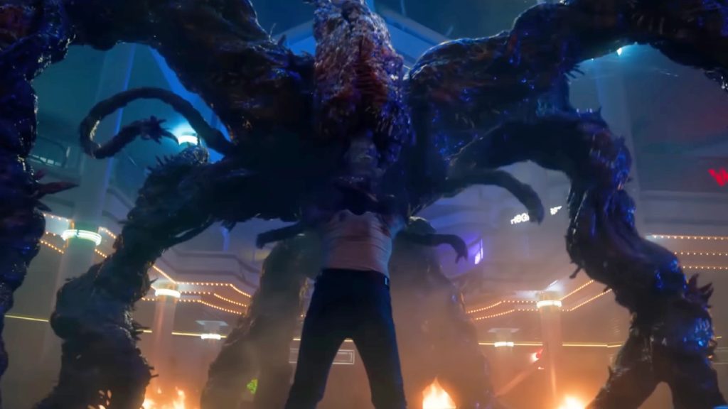 Das große Spinnenmonster aus Stranger Things Staffel 3