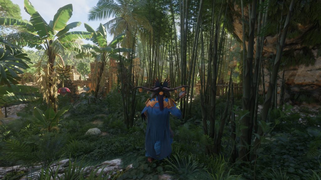 Enshrouded update 7 wake of the water screenshot Bambus