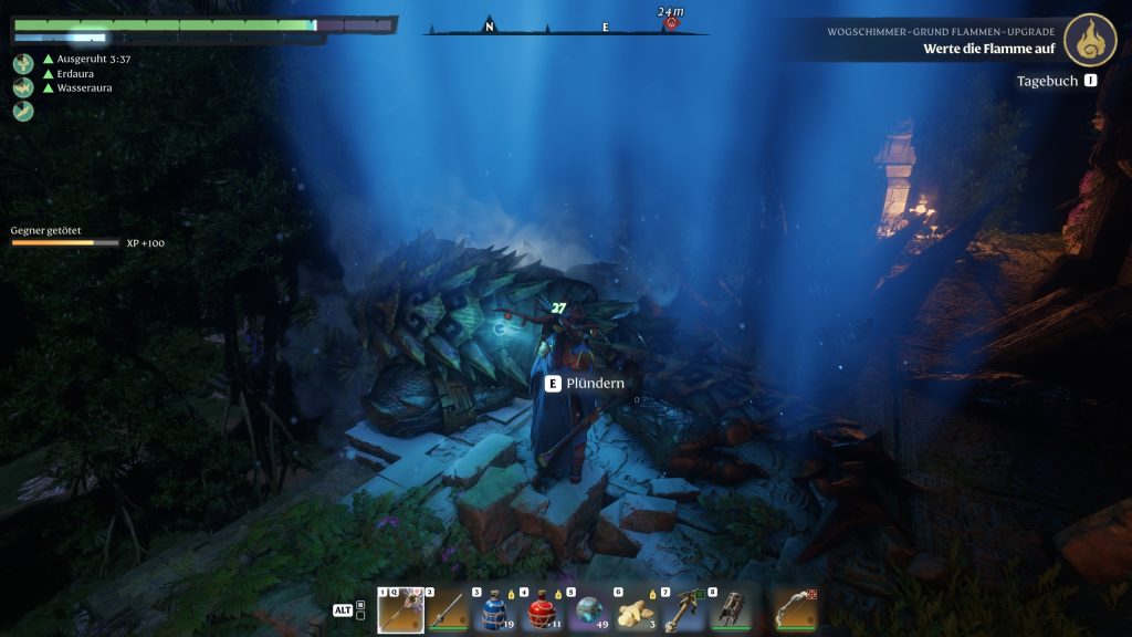 Enshrouded update 7 wake of the water screenshot Boss ded