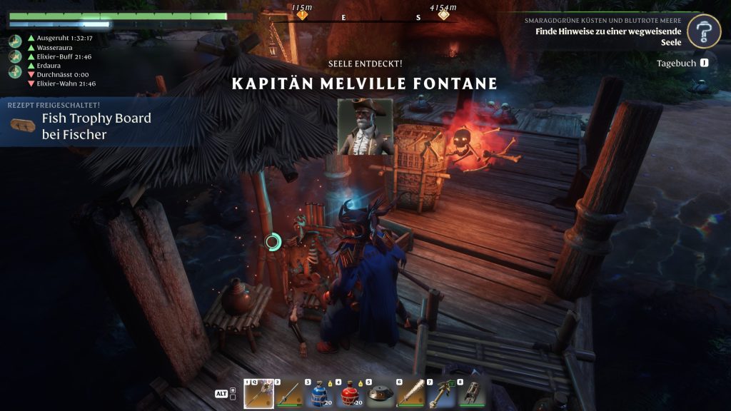 Enshrouded update 7 wake of the water screenshot Kapitän