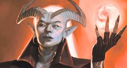 Tiefling mit Feuerball