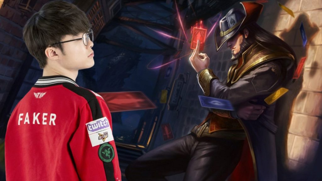 Faker and Twisted Fate are rarely seen together, but according to him, he is a good champion to learn map awareness.