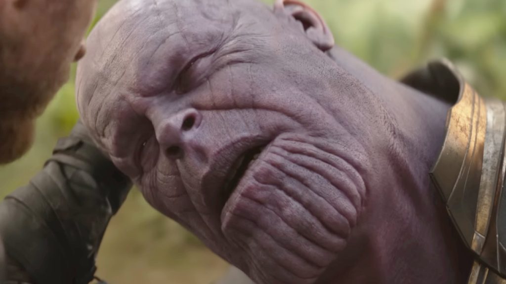 Infinity War Thanos verletzt