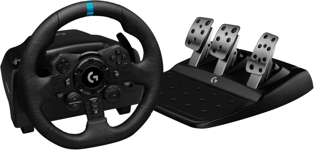 Logitech G923 Trueforce Lenkrad- und Pedale-Set für 217,55 Euro statt 289,00 Euro UVP bei Amazon