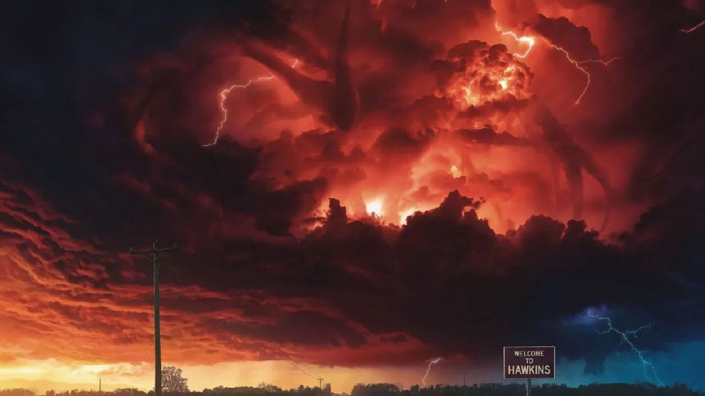 Mindflayer Staffel 2 Poster Stranger Things