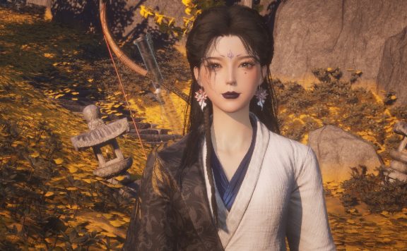 Ich hab mit der Open World von Where Winds Meet so viel Spaß wie lange nicht mehr, weil ich all meine schlechten MMO-Gewohnheiten hinter mir lasse - Titelbild zeigt Spielcharakter