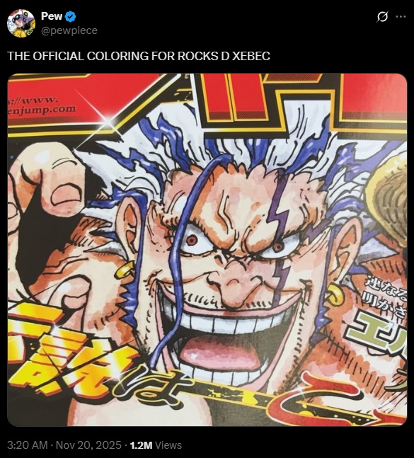 One Piece Rocks D. Xebec