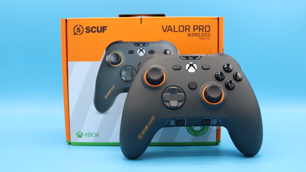 Scuf Valor Pro Wireless Frontansicht mit Packung