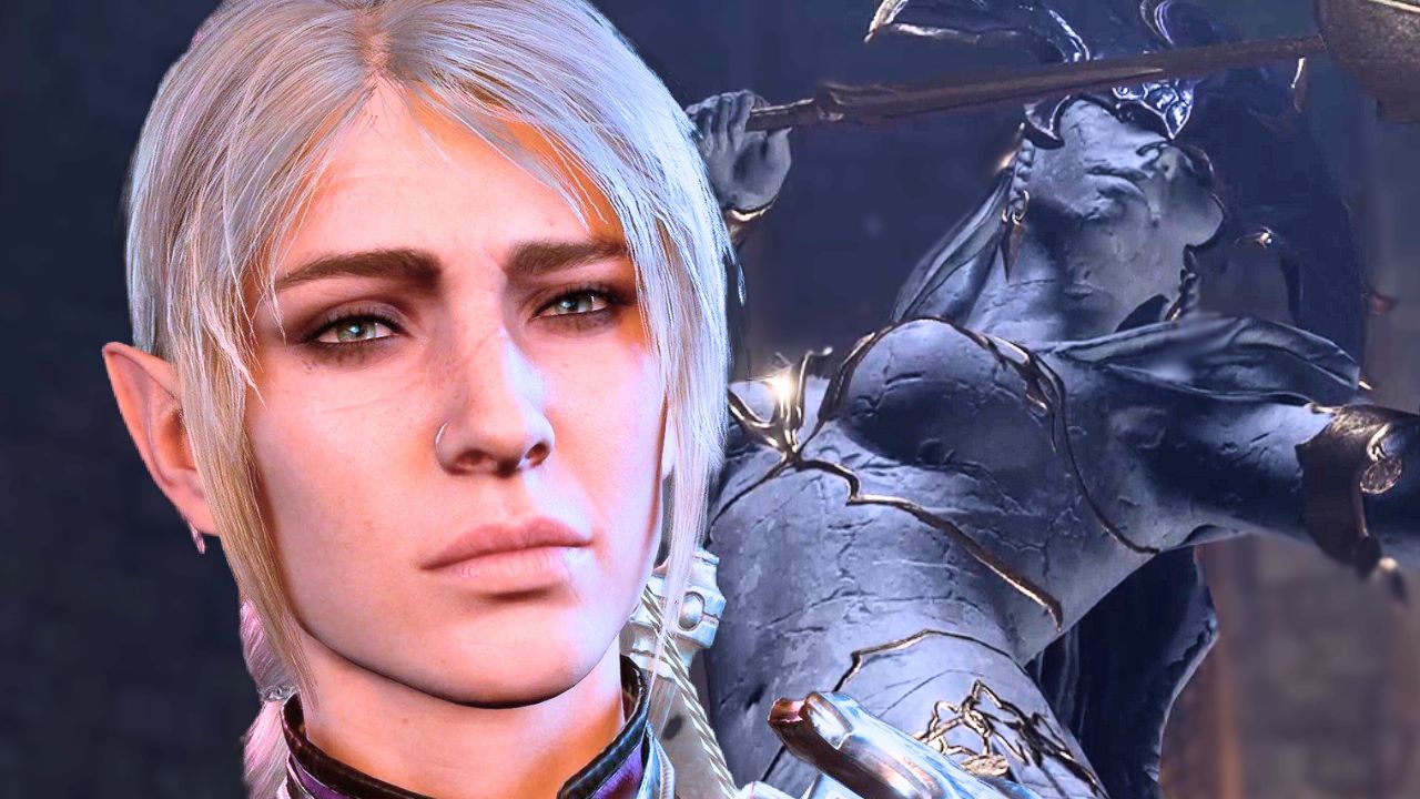 A player cheekily wants to look under the skirt of a statue in Baldur’s Gate 3, accidentally discovers a hidden secret