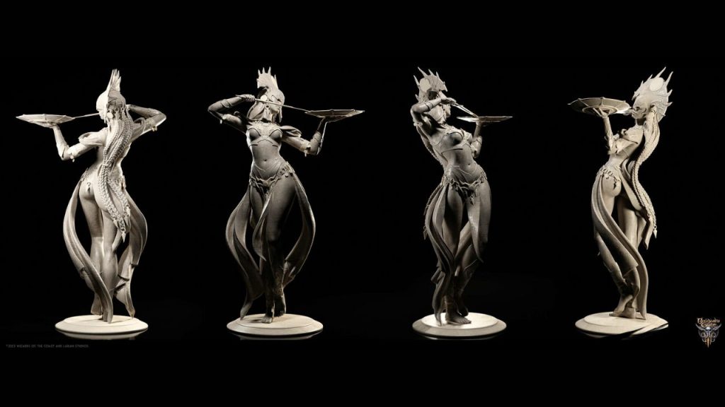 Shar Statue by Maxime Ponslet