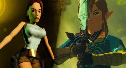 Tomb Raider Old Zelda Breath of the Wild mash titel title 1280x720