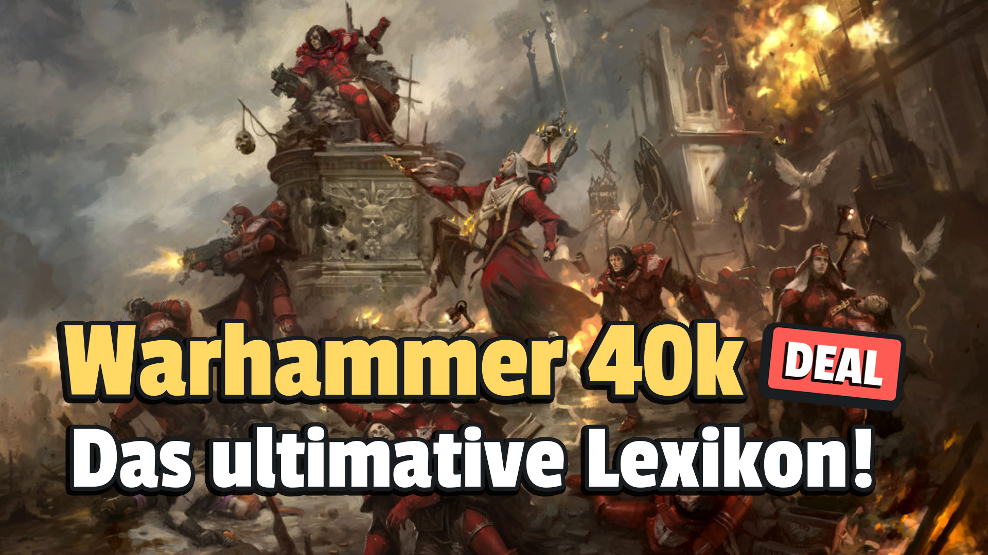 Von Null Ahnung zum Warhammer 40.000-Lore-Profi: Das brandneue Figurenlexikon ist ein Muss für Neulinge im dystopischen Machtkampf!