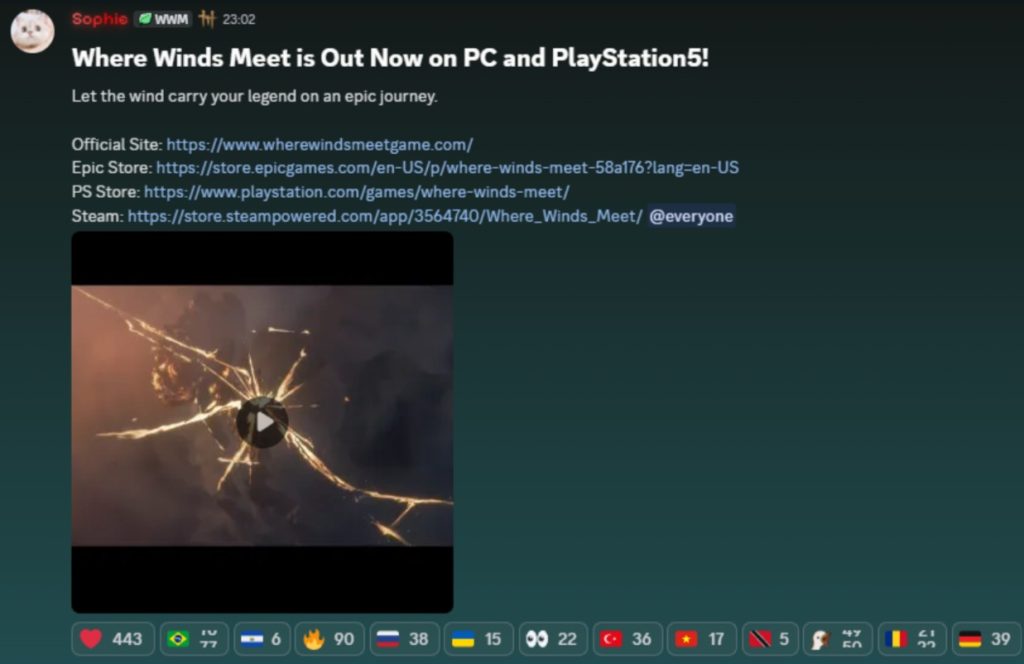 Where Winds Meet offiziell gestartet