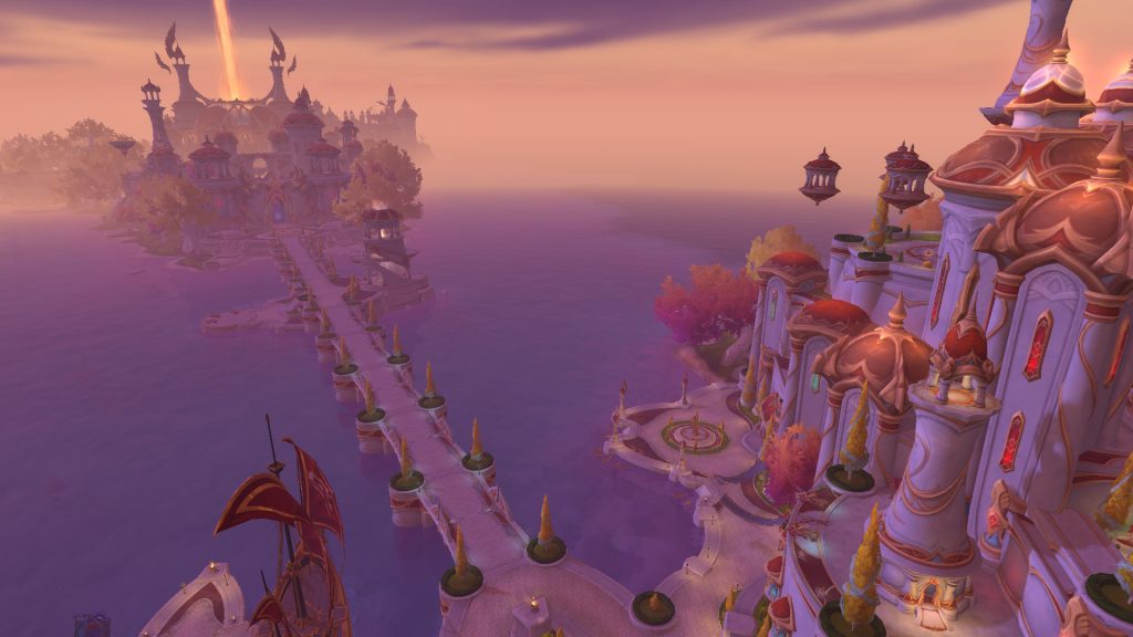 WoW Eversong Forest Screenshot Beta 1