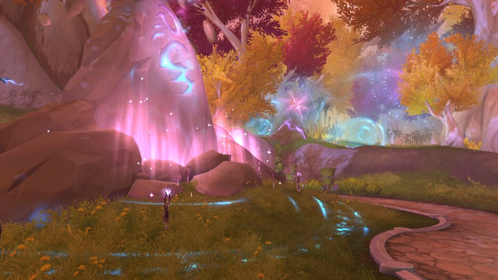 WoW Eversong Forest Screenshot Beta 3